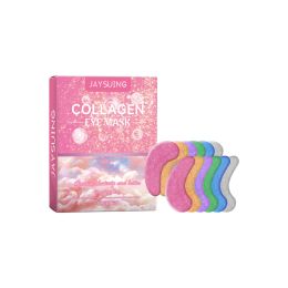 Jaysuing Collagen Eye Mask, Eye Care Moist Hydrating Eye Grain Pouch Black Rim Of The Eye (Option: 12pieces-69.2g-3.15*0.79*4.14inch)